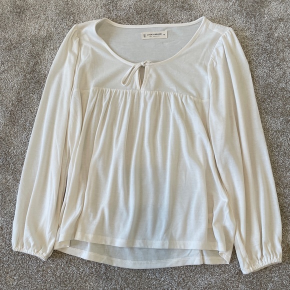 Lucky Brand Tops - Lucky Brand Top, White, XS